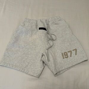 Essentials Fear of God SS22 1977 Shorts (Oatmeal Grey)